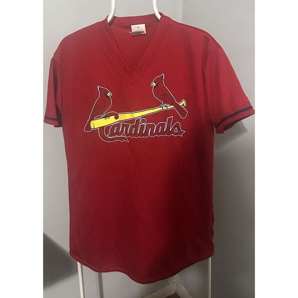 Majestic St Louis Cardinals Jersey Made in USA Shirt Vintage 90s Size Medium USA
